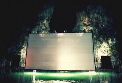 Archipelago Cinema مبنى السينما العائم في تايلندا